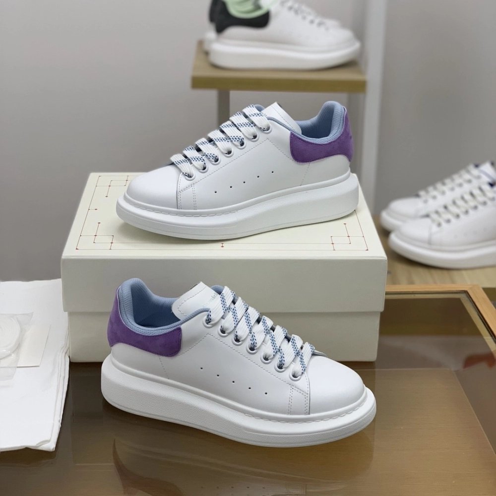 Alexander McQueen MQ double-deck Purple tail Sneakers,Alexander McQueen,High quality Free shipping
