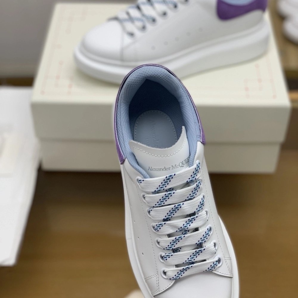 Alexander McQueen MQ double-deck Purple tail Sneakers,Alexander McQueen,High quality Free shipping