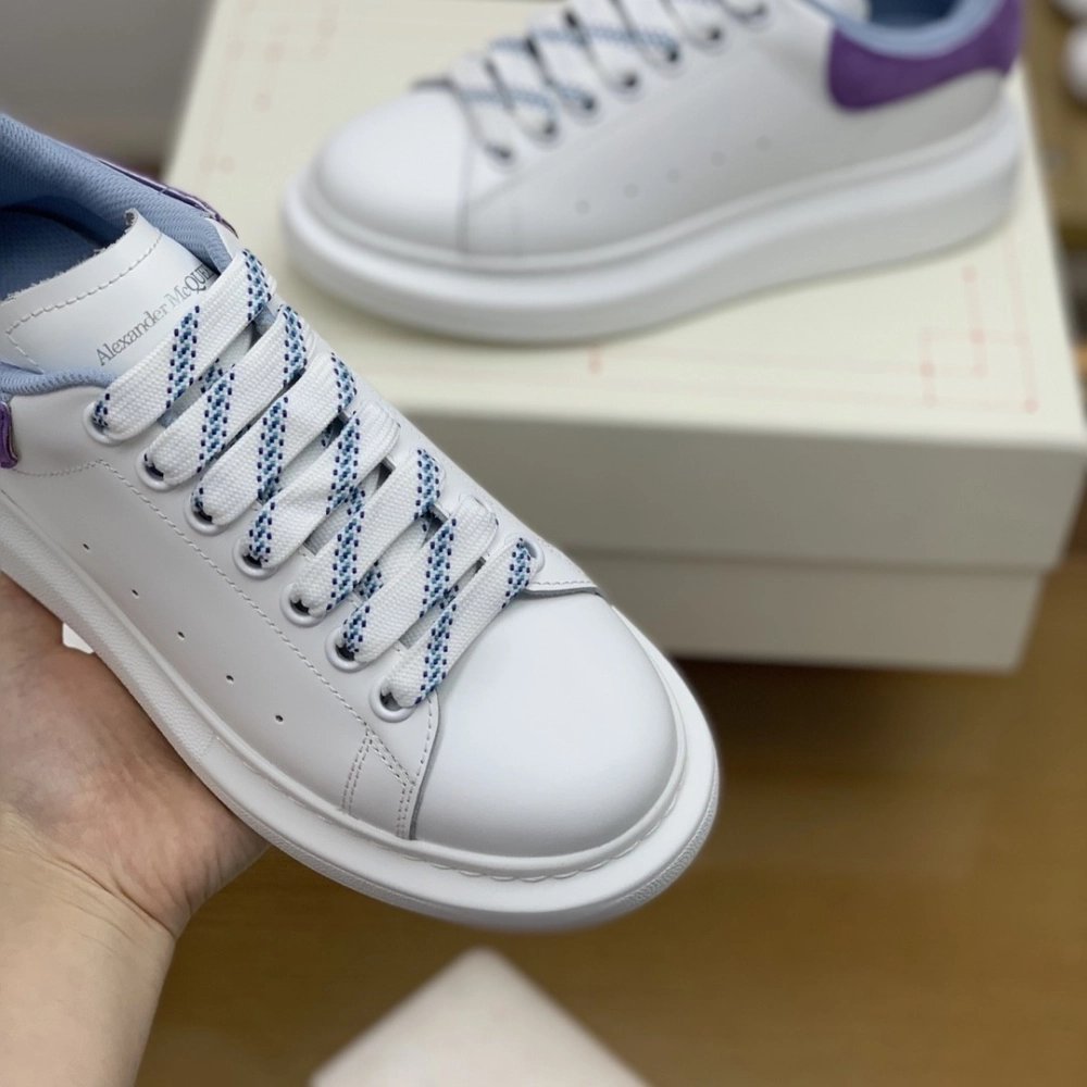 Alexander McQueen MQ double-deck Purple tail Sneakers,Alexander McQueen,High quality Free shipping