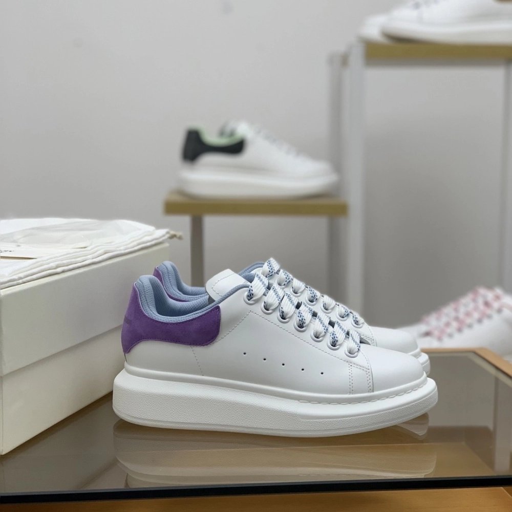 Alexander McQueen MQ double-deck Purple tail Sneakers,Alexander McQueen,High quality Free shipping