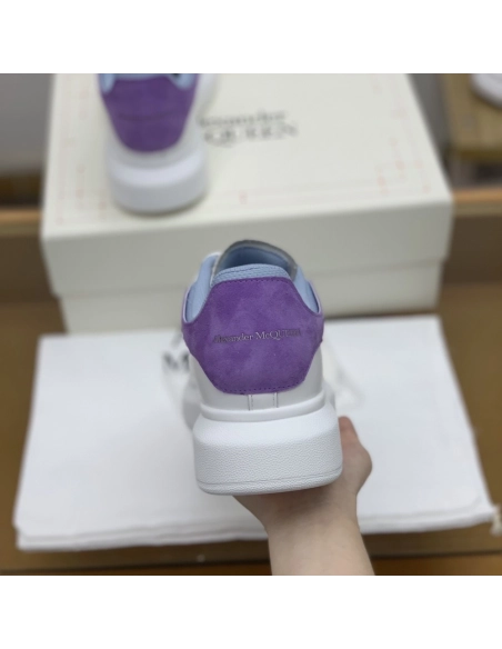Alexander McQueen MQ double-deck Purple tail Sneakers,Alexander McQueen,High quality Free shipping