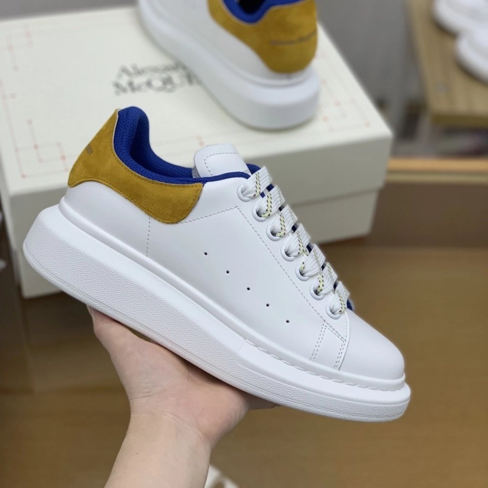 Alexander McQueen MQ double-deck Yellow tail Sneakers,Alexander McQueen,High quality Free shipping