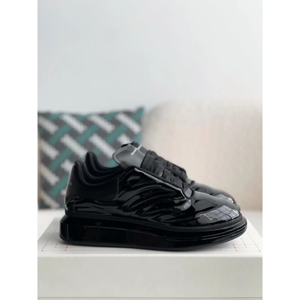 Alexander McQueen MQ golden cowhide tail Air cushion bottom Sneakers,Alexander McQueen,High quality Free shipping