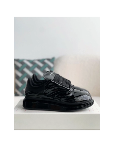 Alexander McQueen MQ golden cowhide tail Air cushion bottom Sneakers,Alexander McQueen,High quality Free shipping