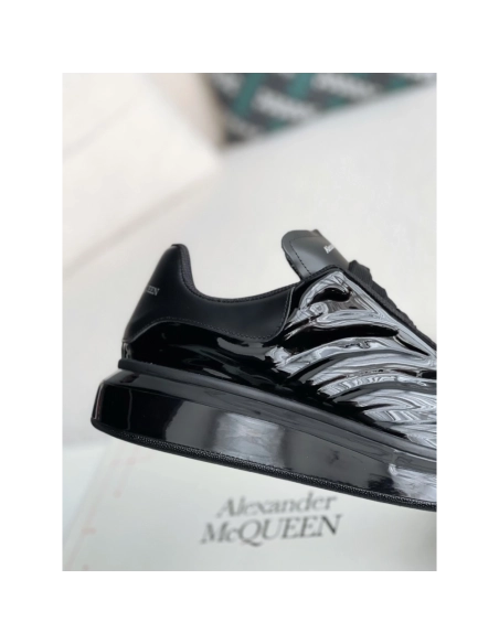 Alexander McQueen MQ golden cowhide tail Air cushion bottom Sneakers,Alexander McQueen,High quality Free shipping