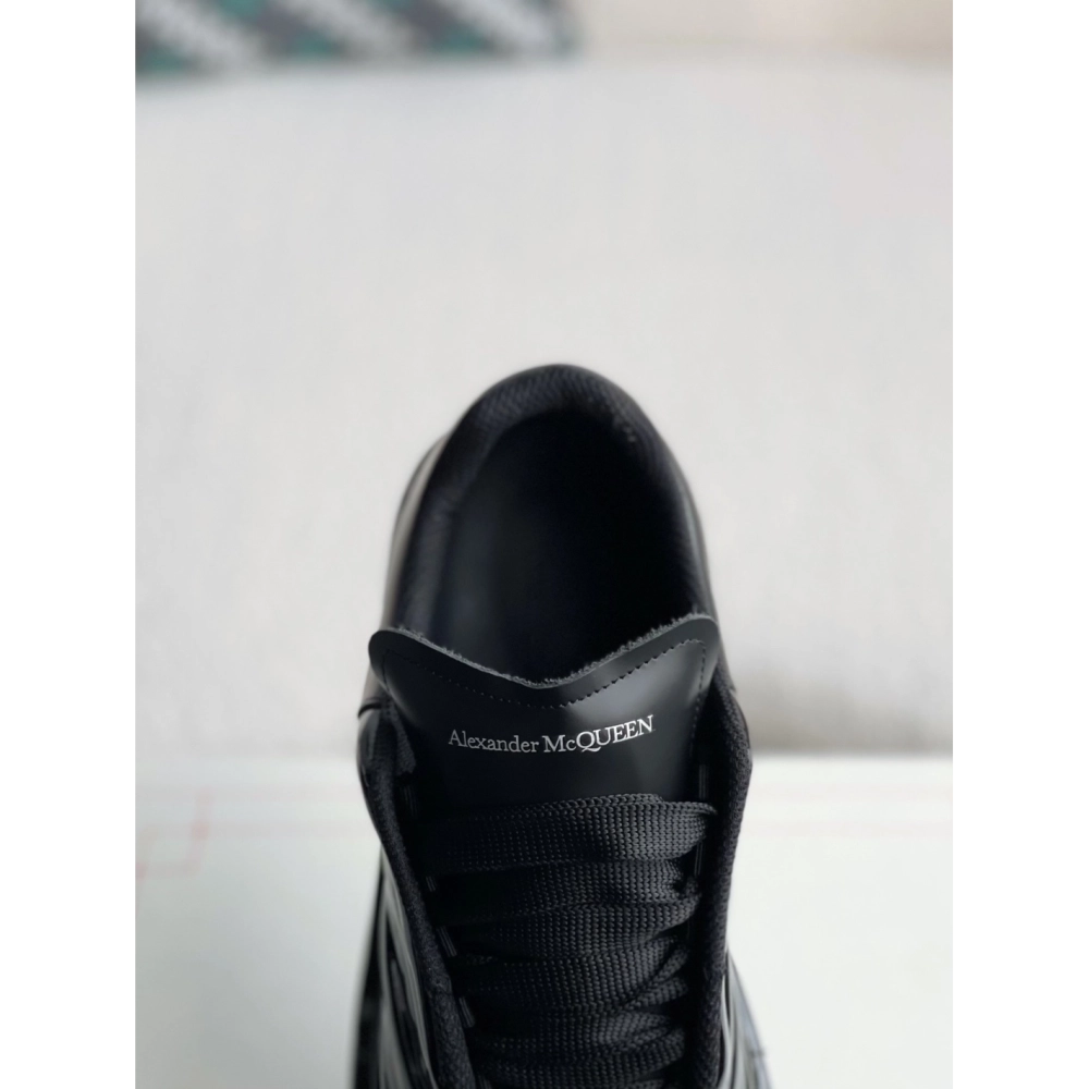 Alexander McQueen MQ golden cowhide tail Air cushion bottom Sneakers,Alexander McQueen,High quality Free shipping