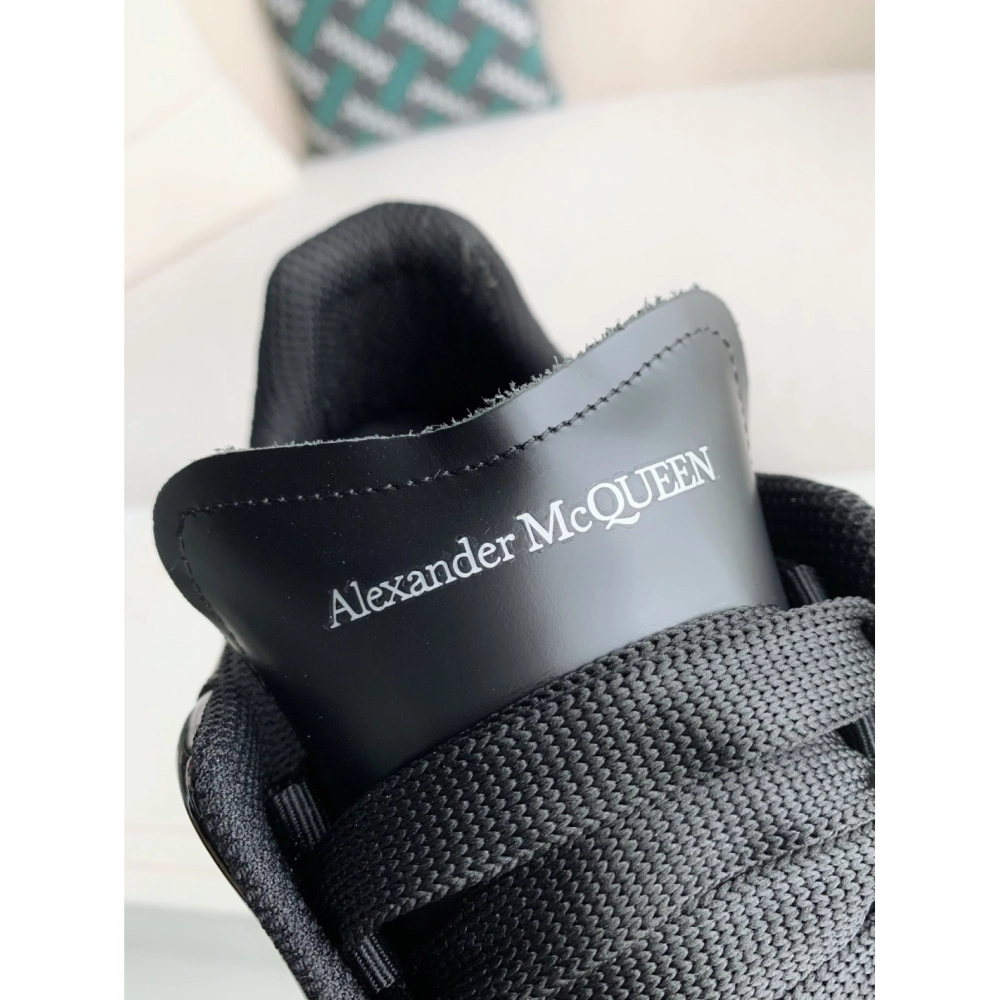 Alexander McQueen MQ golden cowhide tail Air cushion bottom Sneakers,Alexander McQueen,High quality Free shipping