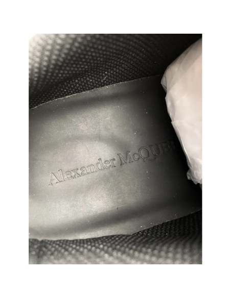 Alexander McQueen MQ golden cowhide tail Air cushion bottom Sneakers,Alexander McQueen,High quality Free shipping