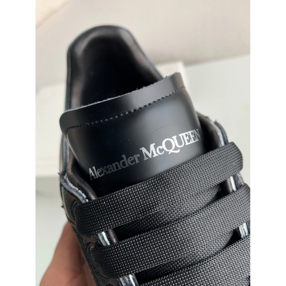 Alexander McQueen MQ golden cowhide tail Air cushion bottom Sneakers,Alexander McQueen,High quality Free shipping
