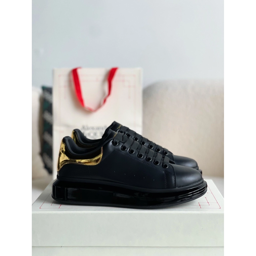 Alexander McQueen MQ golden cowhide tail Air cushion bottom Sneakers,Alexander McQueen,High quality Free shipping
