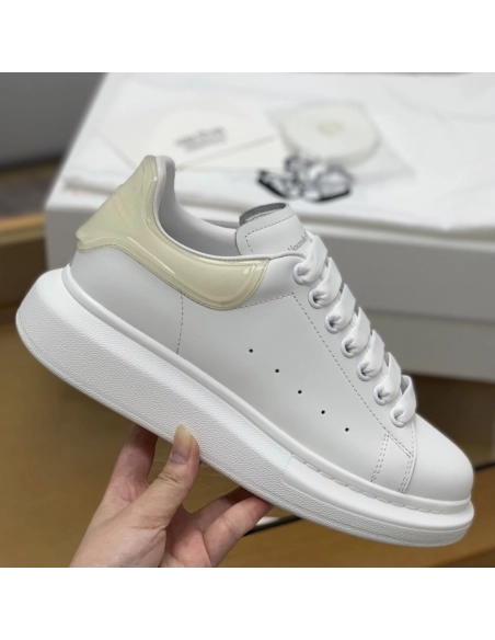 Alexander McQueen MQ Jelly apricot Tail Sneakers,Alexander McQueen,High quality Free shipping