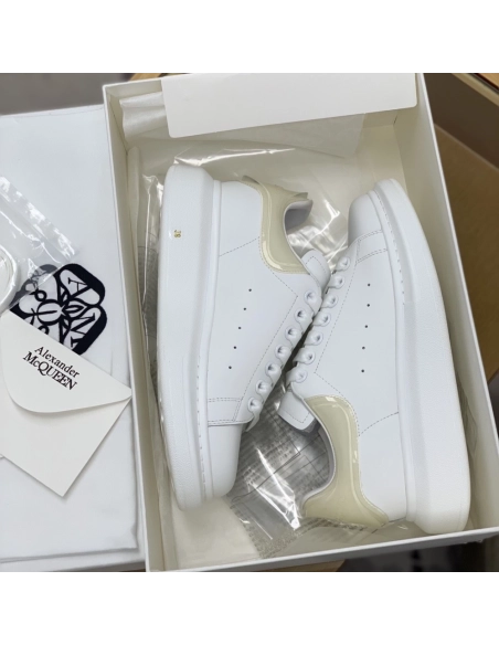 Alexander McQueen MQ Jelly apricot Tail Sneakers,Alexander McQueen,High quality Free shipping