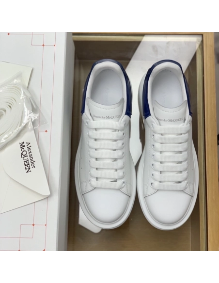 Alexander McQueen MQ Jelly Dark Blue Tail Sneakers,Alexander McQueen,High quality Free shipping