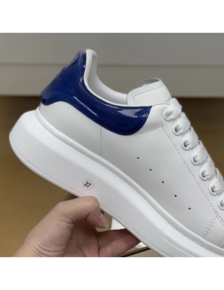 Alexander McQueen MQ Jelly Dark Blue Tail Sneakers,Alexander McQueen,High quality Free shipping
