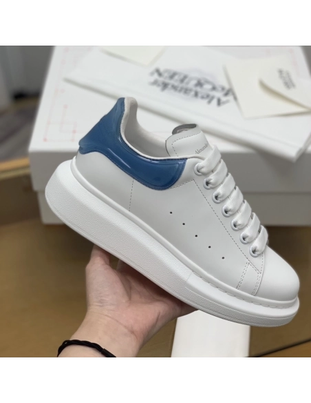 Alexander McQueen MQ Jelly Lake Blue Tail Sneakers,Alexander McQueen,High quality Free shipping