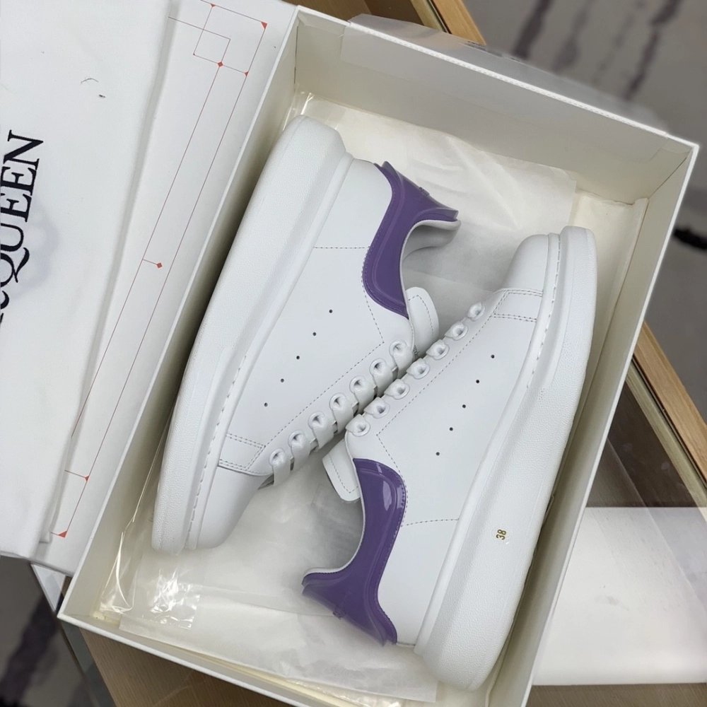 Alexander McQueen MQ Jelly Lavender Tail Sneakers,Alexander McQueen,High quality Free shipping