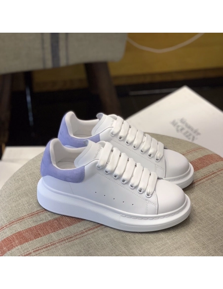 Alexander McQueen MQ Light blue velvet tail Sneakers,Alexander McQueen,High quality Free shipping