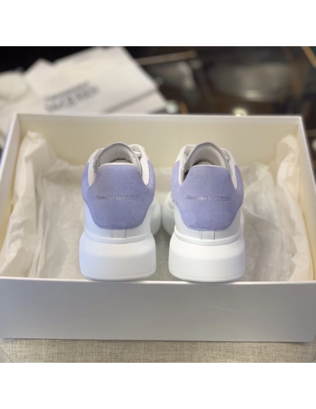 Alexander McQueen MQ Light blue velvet tail Sneakers,Alexander McQueen,High quality Free shipping