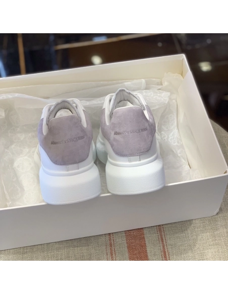 Alexander McQueen MQ Light gray velvet tail Sneakers,Alexander McQueen,High quality Free shipping