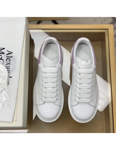 Alexander McQueen MQ Lilac purple velvet tail Sneakers,Alexander McQueen,High quality Free shipping