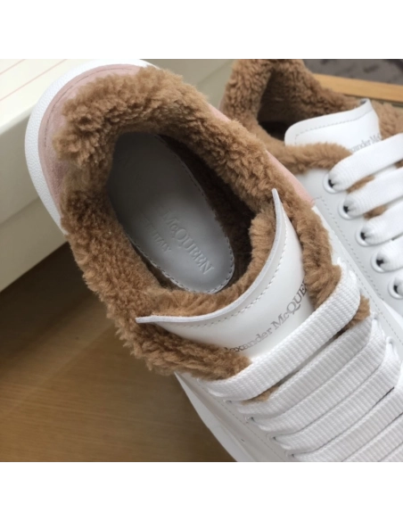 Alexander McQueen MQ Pink velvet Lining Sneakers,Alexander McQueen,High quality Free shipping