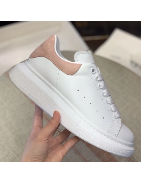 Alexander McQueen MQ pink velvet tail Sneakers,Alexander McQueen,High quality Free shipping