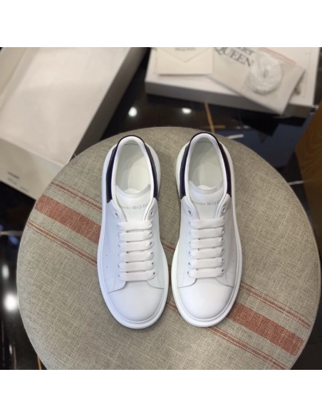 Alexander McQueen MQ plating blue velvet tail Sneakers,Alexander McQueen,High quality Free shipping