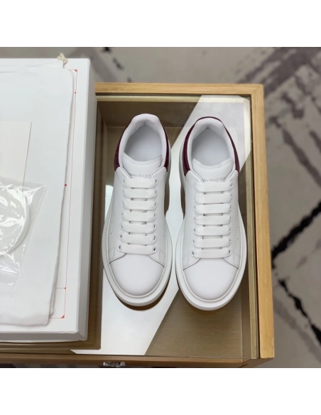 Alexander McQueen MQ Purple bead Stone graintail Sneakers,Alexander McQueen,High quality Free shipping