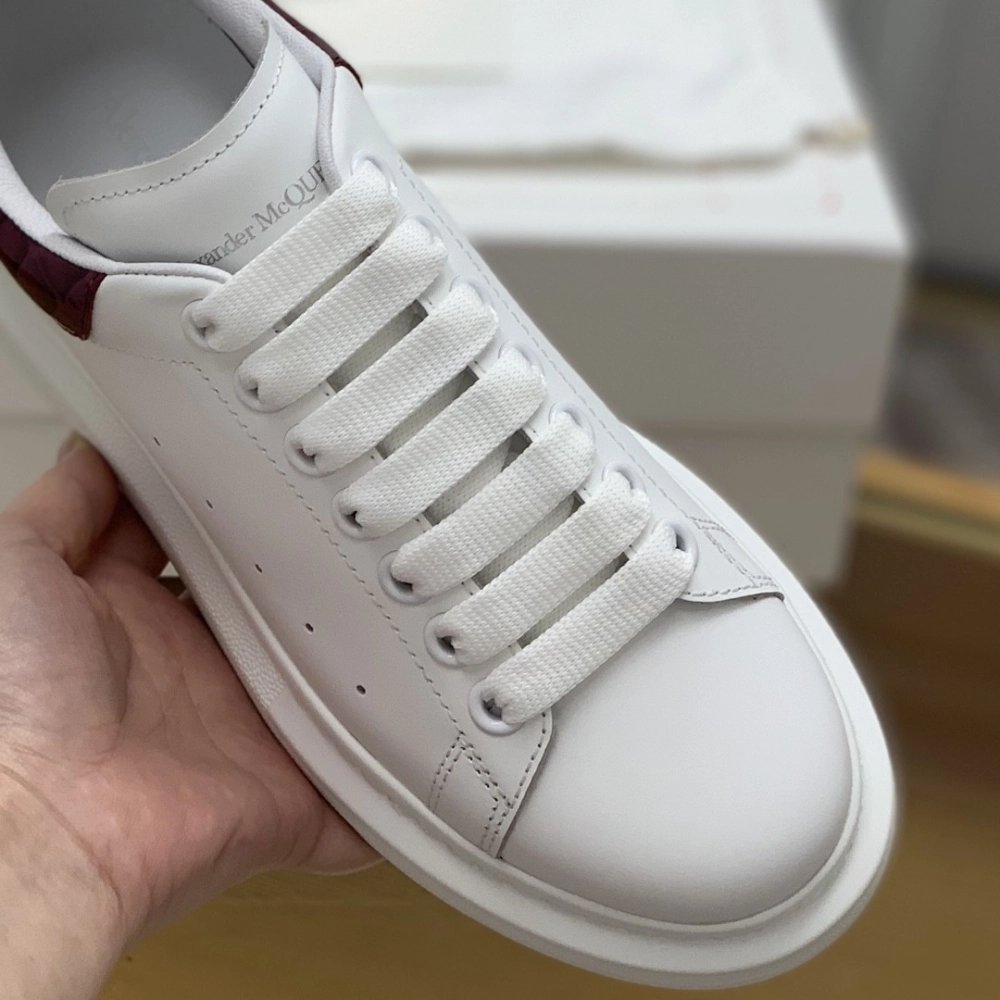 Alexander McQueen MQ Purple bead Stone graintail Sneakers,Alexander McQueen,High quality Free shipping