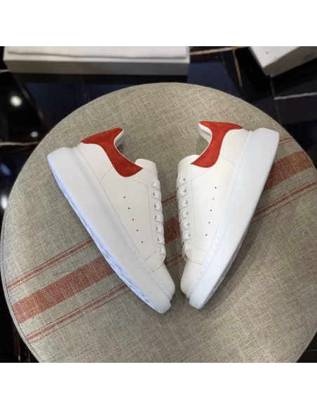 Alexander McQueen MQ Red velvet tail Sneakers,Alexander McQueen,High quality Free shipping
