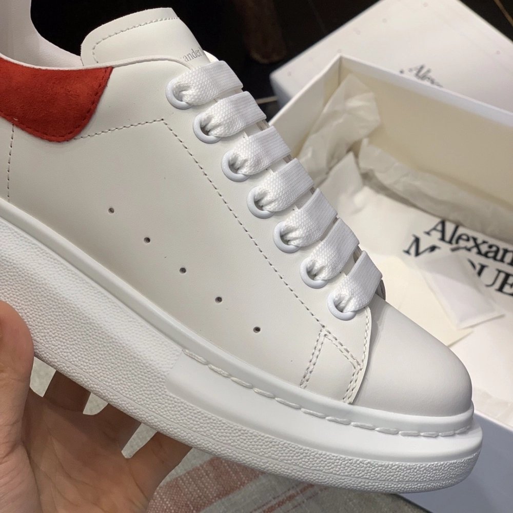 Alexander McQueen MQ Red velvet tail Sneakers,Alexander McQueen,High quality Free shipping