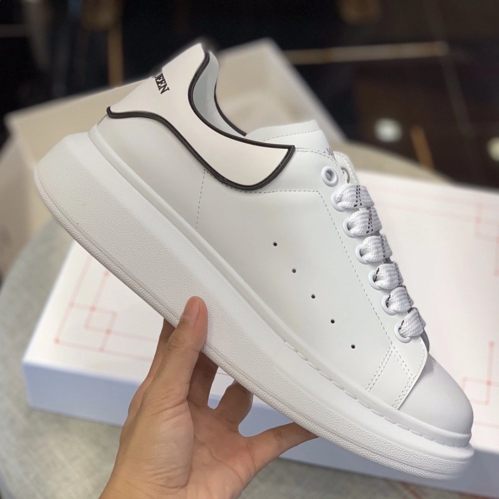 Alexander McQueen MQ white film tail Sneakers,Alexander McQueen,High quality Free shipping