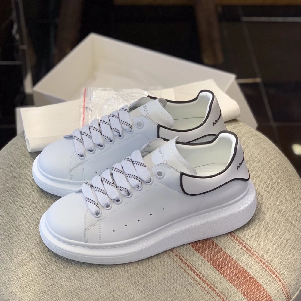 Alexander McQueen MQ white film tail Sneakers,Alexander McQueen,High quality Free shipping