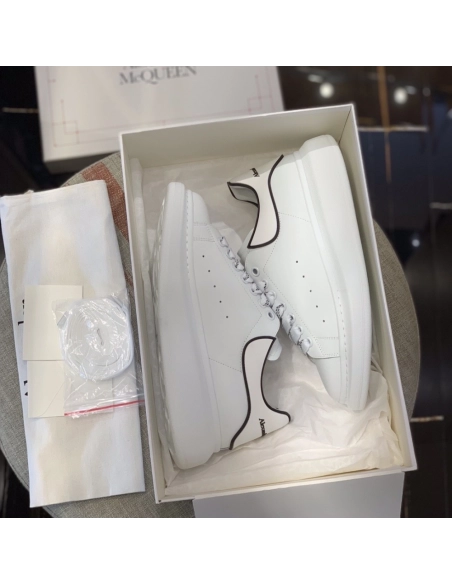 Alexander McQueen MQ white film tail Sneakers,Alexander McQueen,High quality Free shipping