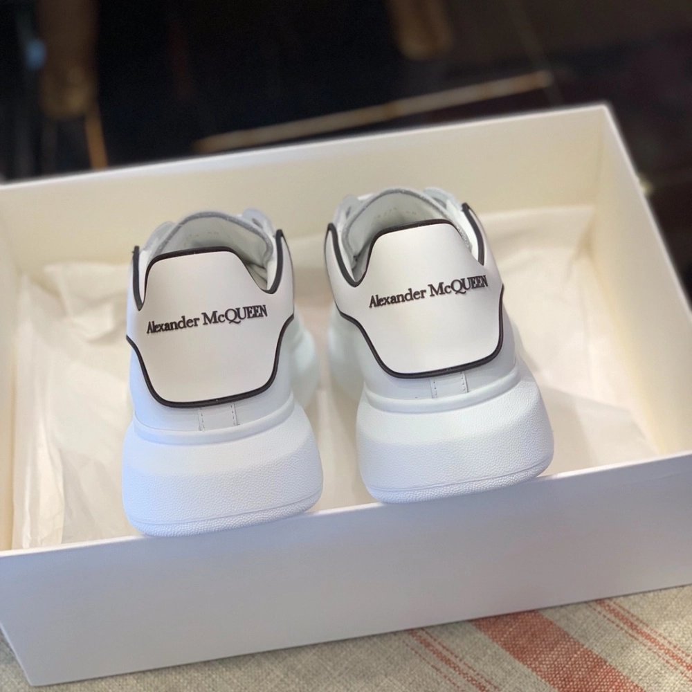 Alexander McQueen MQ white film tail Sneakers,Alexander McQueen,High quality Free shipping