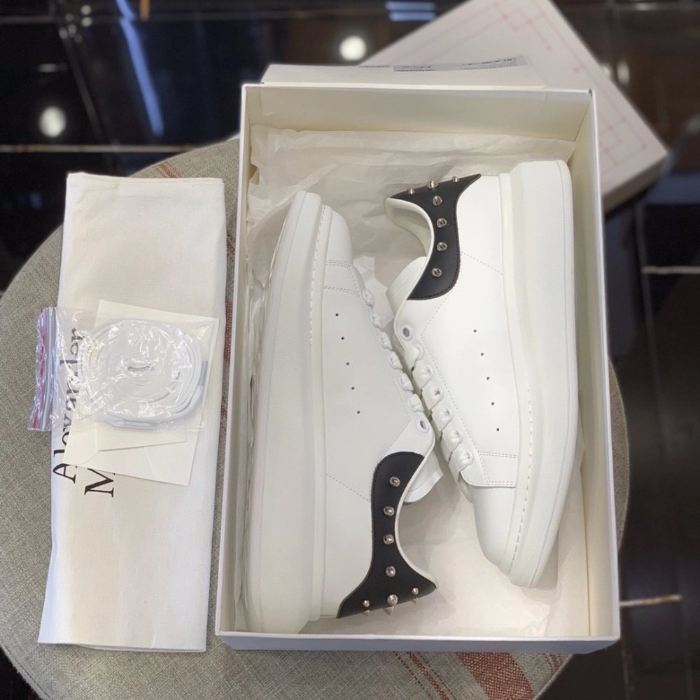 Alexander McQueen MQ White Point tail Sneakers,Alexander McQueen,High quality Free shipping