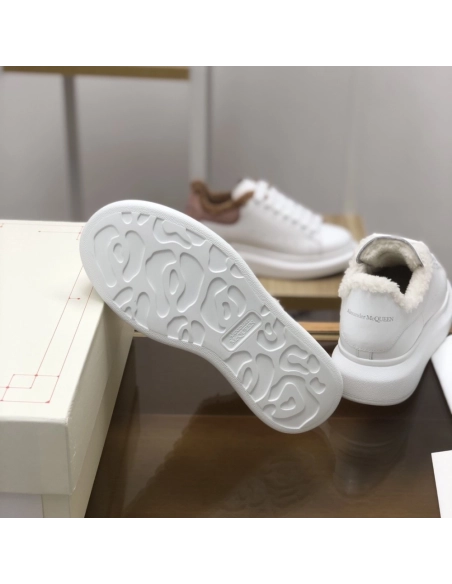 Alexander McQueen MQ White velvet Lining Sneakers,Alexander McQueen,High quality Free shipping
