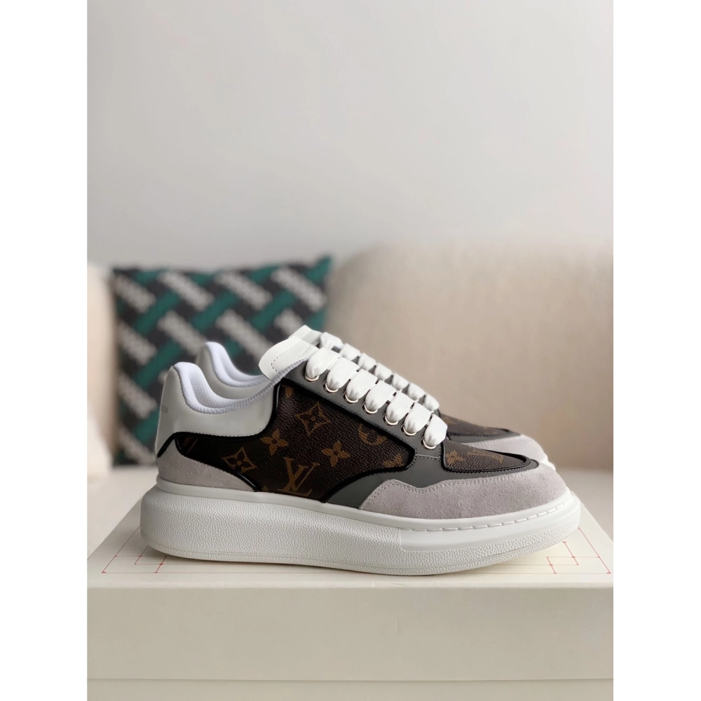 Alexander McQueen x Lv versatile Sneakers,Alexander McQueen,High quality Free shipping