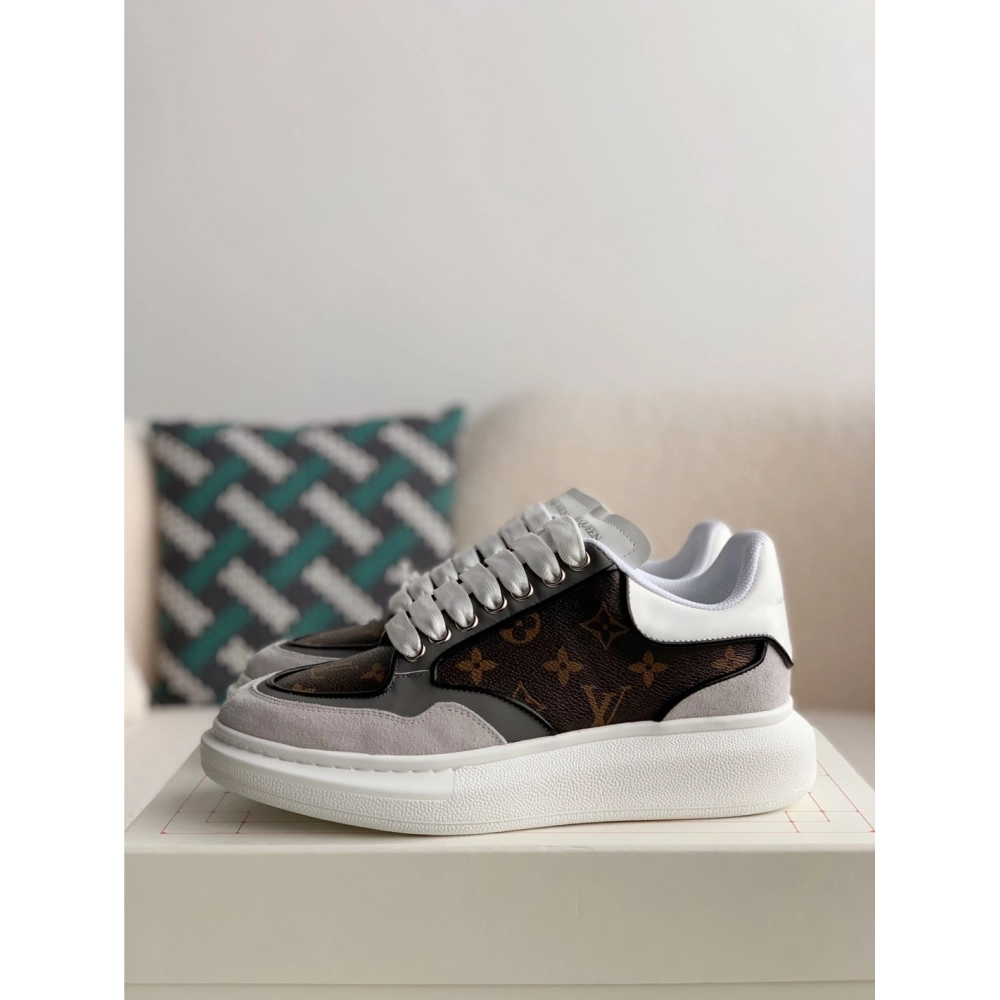 Alexander McQueen x Lv versatile Sneakers,Alexander McQueen,High quality Free shipping