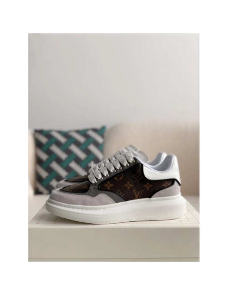 Alexander McQueen x Lv versatile Sneakers,Alexander McQueen,High quality Free shipping
