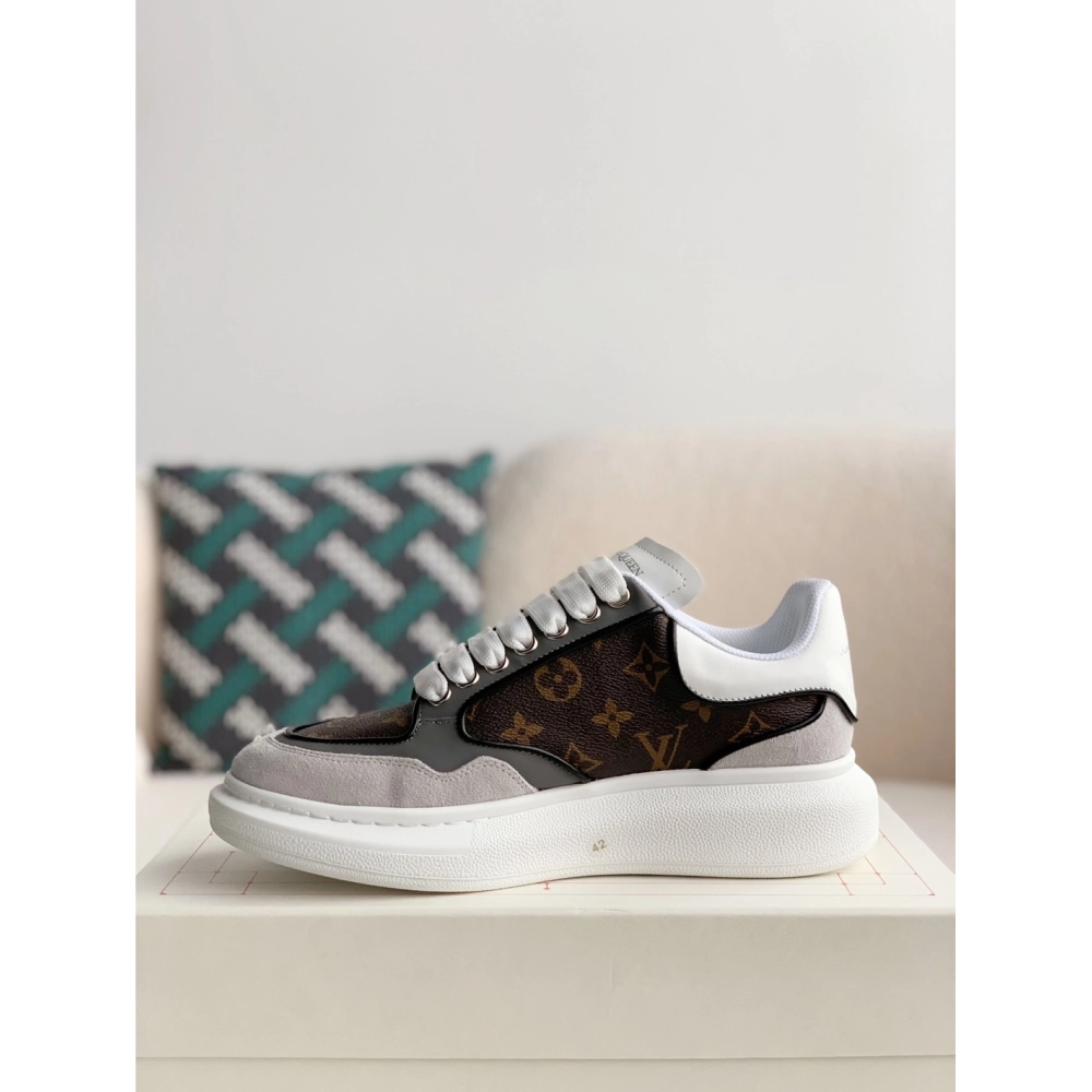 Alexander McQueen x Lv versatile Sneakers,Alexander McQueen,High quality Free shipping