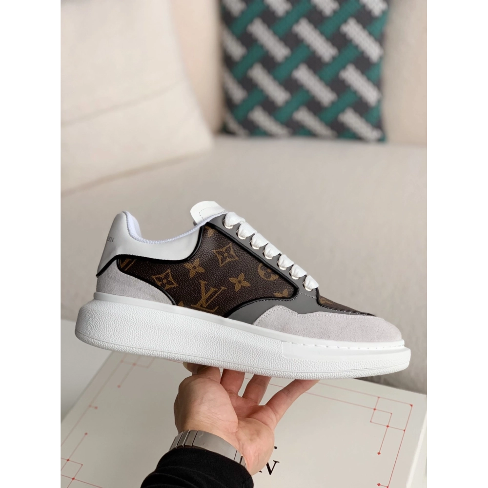 Alexander McQueen x Lv versatile Sneakers,Alexander McQueen,High quality Free shipping