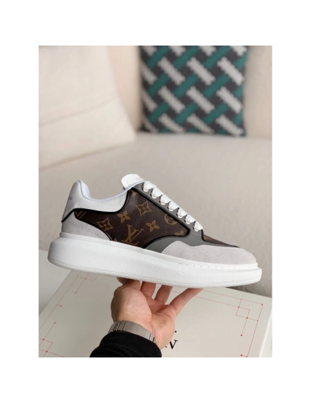 Alexander McQueen x Lv versatile Sneakers,Alexander McQueen,High quality Free shipping