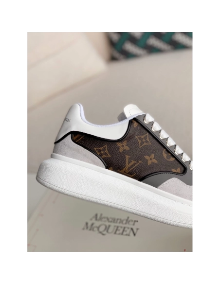 Alexander McQueen x Lv versatile Sneakers,Alexander McQueen,High quality Free shipping