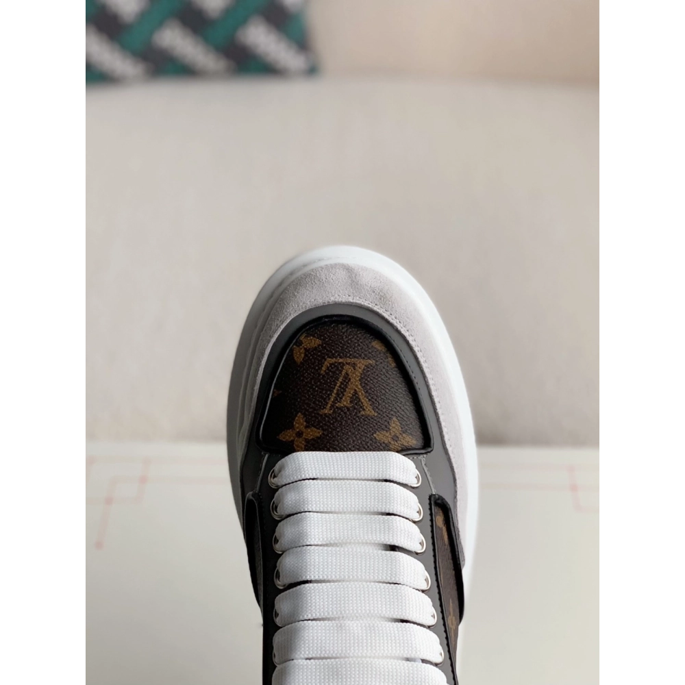 Alexander McQueen x Lv versatile Sneakers,Alexander McQueen,High quality Free shipping