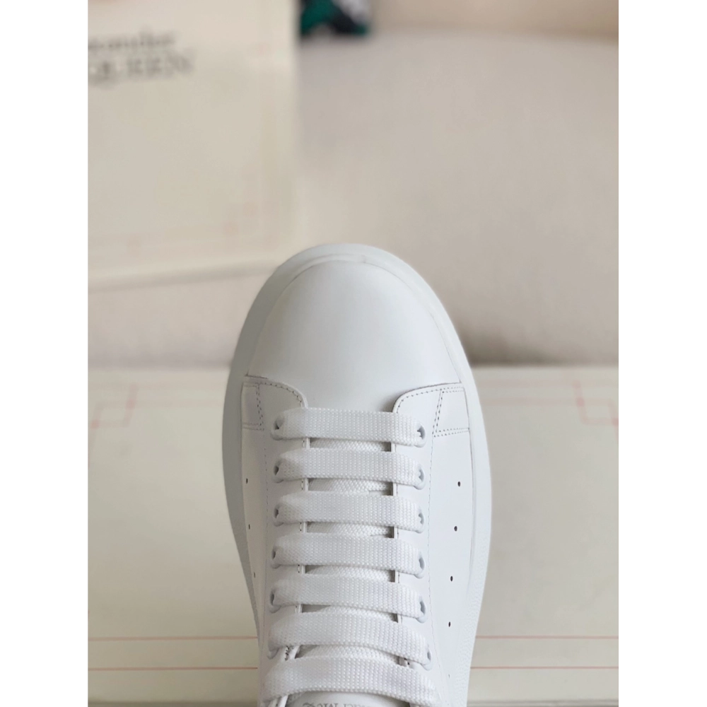 Alexander McQueen MQ White Rose nail tail Sneakers,Alexander McQueen,High quality Free shipping