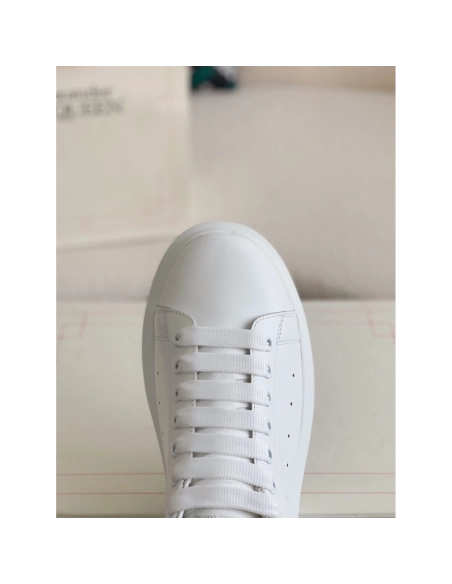 Alexander McQueen MQ White Rose nail tail Sneakers,Alexander McQueen,High quality Free shipping