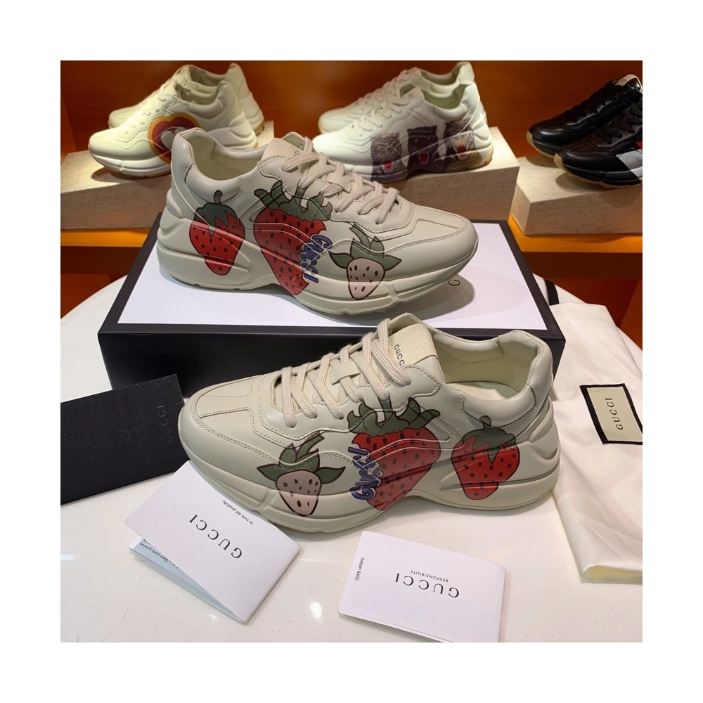 Gucci Retro Clunky Sneaker,GUCCI SNEAKERS,High quality Free shipping