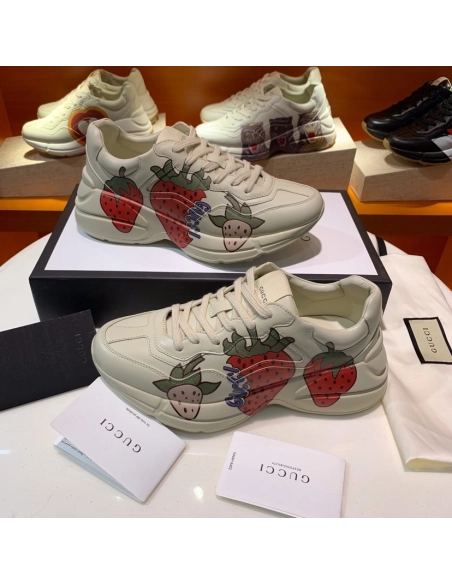 Gucci Retro Clunky Sneaker,GUCCI SNEAKERS,High quality Free shipping