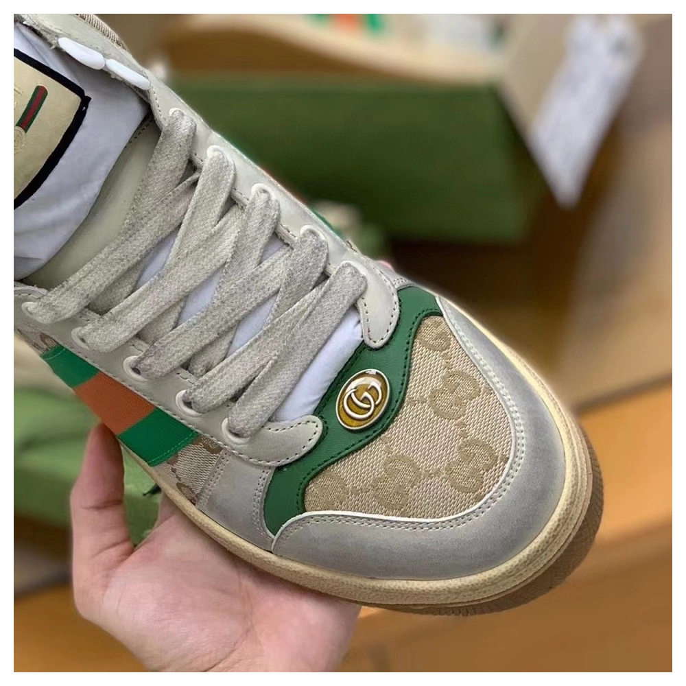 Gucci High-top Distressed sneakers,GUCCI SNEAKERS,High quality Free shipping